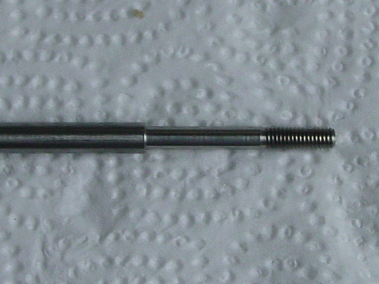 33" 1/4" flexible cable with step 3/16" stub shaft
