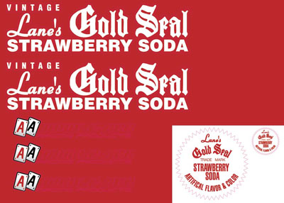 Lanes Strawberry Soda