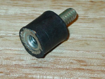 (image for) 8-32 Rubber Vibration Damp