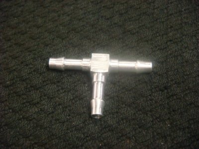 (image for) BILLET-ALUM-LARGE-BORE-FUEL-TEE